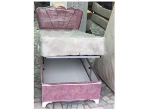 TEK KİŞİLİK SANDIKLI BAZA KUMAŞ